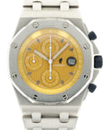 Audemars Piguet - Audemars Piguet Steel Royal Oak Offshore Ref. 25721 with Tropical Gold Dial - The Keystone Watches