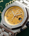 Audemars Piguet - Audemars Piguet Steel Royal Oak Offshore Ref. 25721 with Tropical Gold Dial - The Keystone Watches