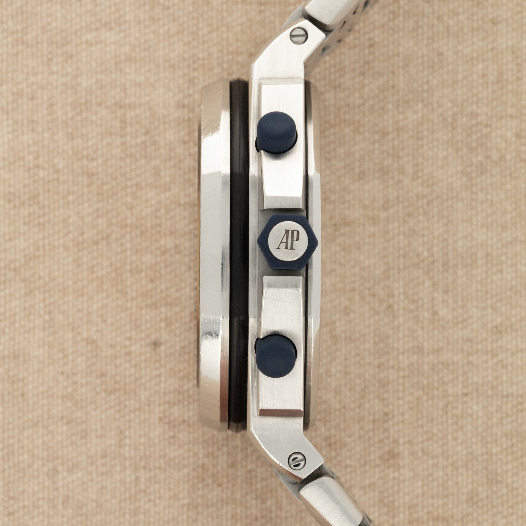Audemars Piguet - Audemars Piguet Steel Royal Oak Offshore Ref. 25721 with Tropical Gold Dial - The Keystone Watches