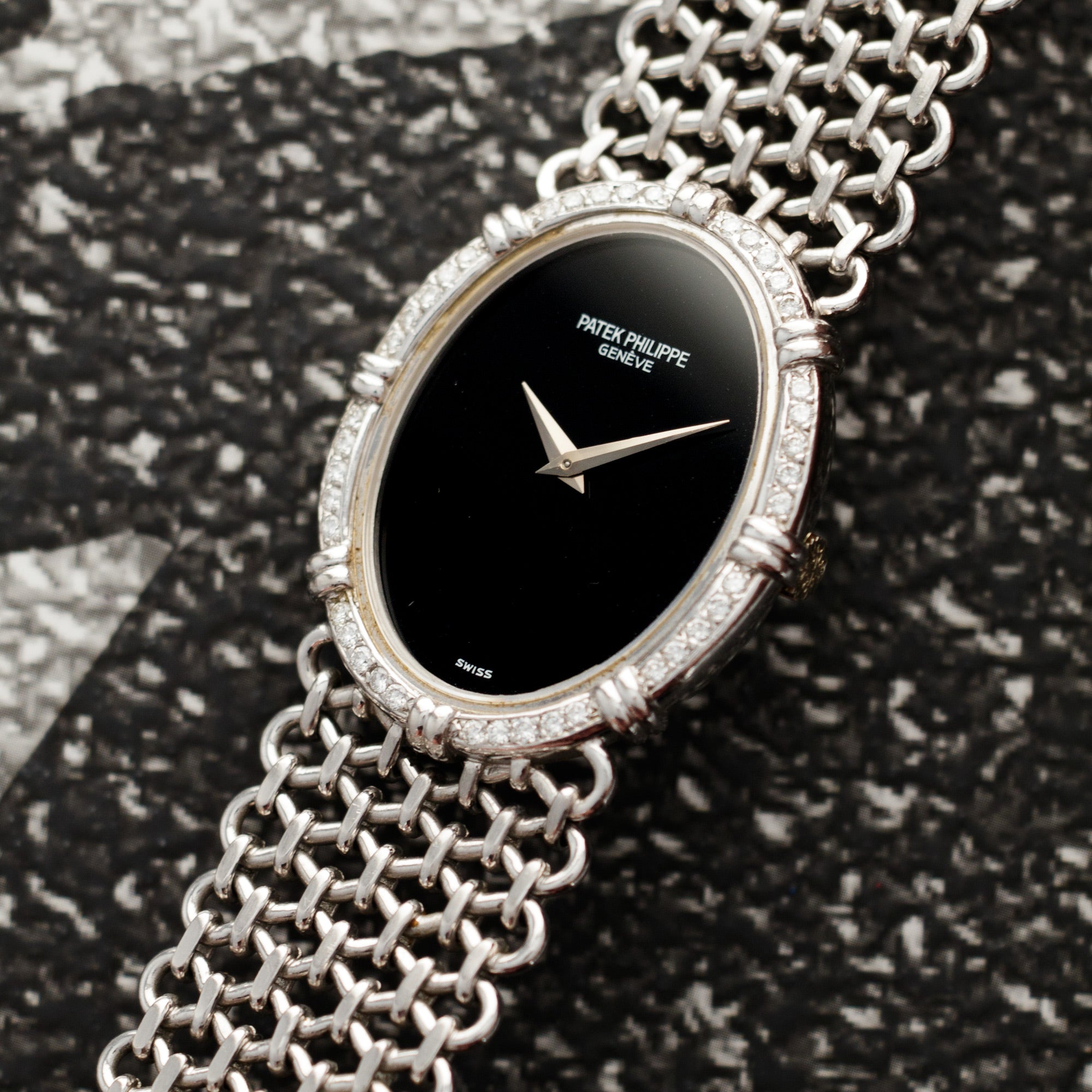 Patek Philippe - Patek Philippe White Gold Watch Ref. 4286 with Onyx Dial - The Keystone Watches