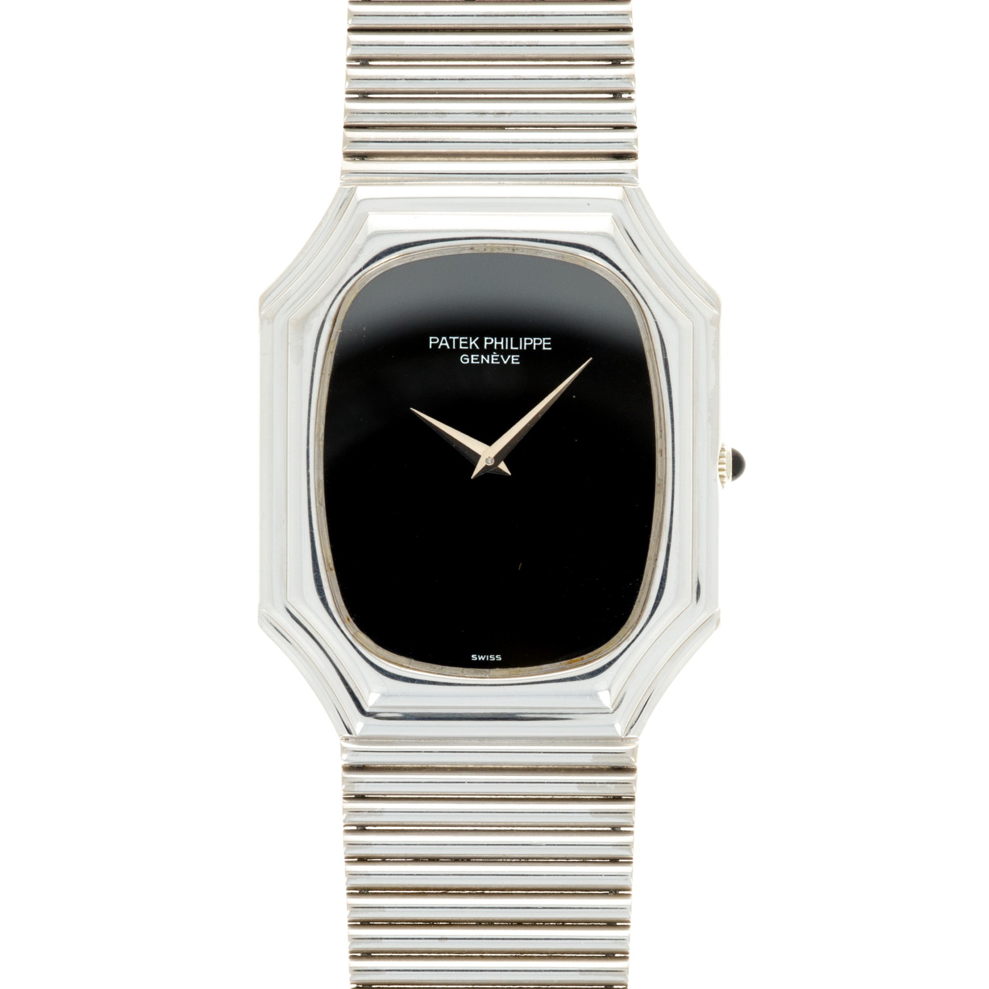 Patek Philippe - Patek Philippe White Gold Watch Ref. 3729 with Onyx Dial - The Keystone Watches