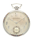 Patek Philippe - Patek Philippe Platinum Pocket Watch - The Keystone Watches