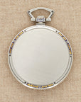 Patek Philippe - Patek Philippe Platinum Pocket Watch - The Keystone Watches