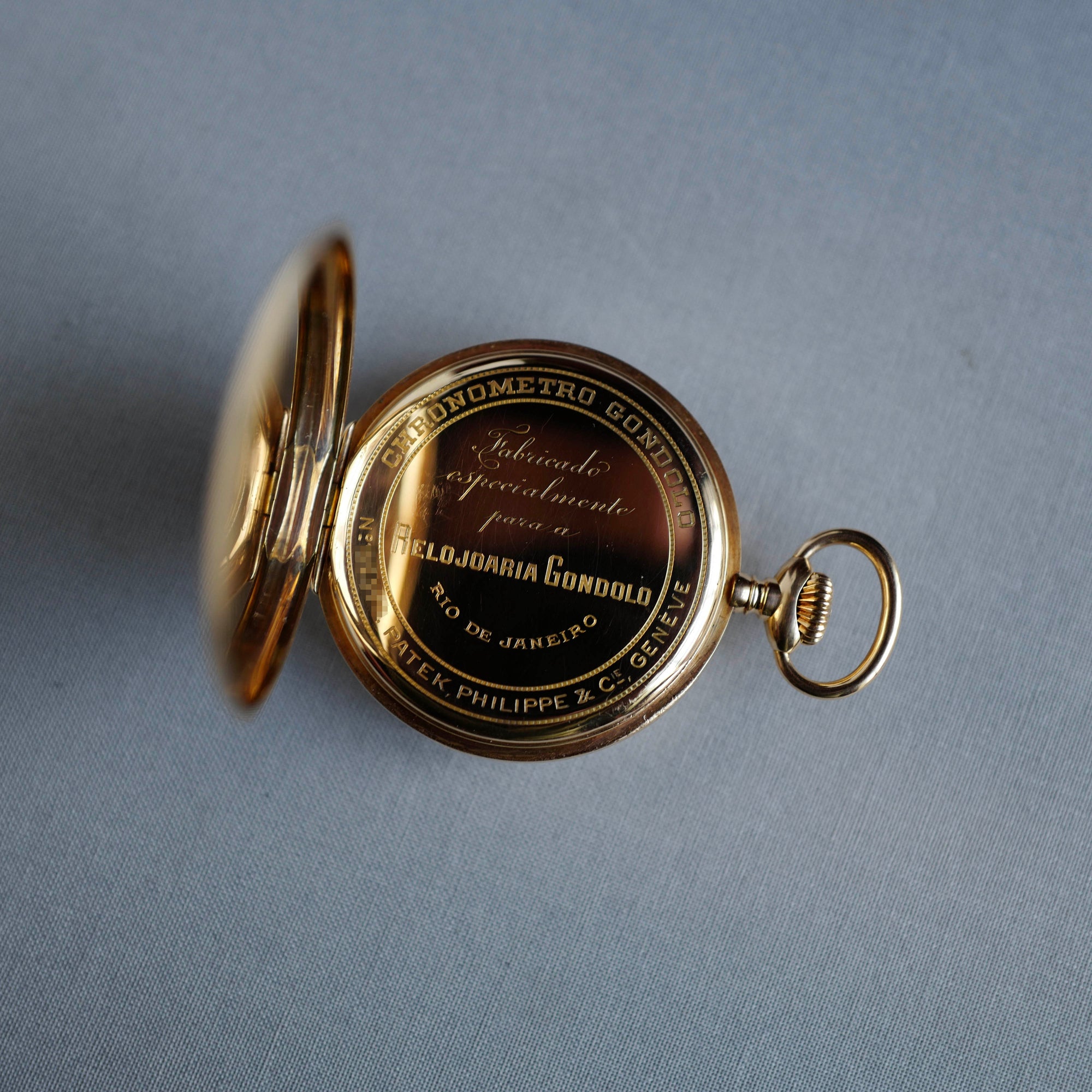 Patek Philippe - Patek Philippe Chronometro Gondolo 24 Hour Pocket Watch - The Keystone Watches