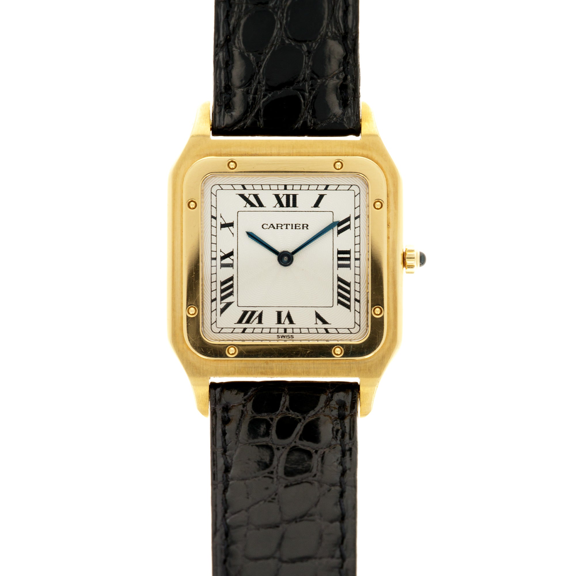 Cartier - Cartier Yellow Gold Santos Dumont Ref. 1576 - The Keystone Watches