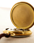 Patek Philippe - Patek Philippe Yellow Gold Pocket Watch with Original Paperwork - The Keystone Watches