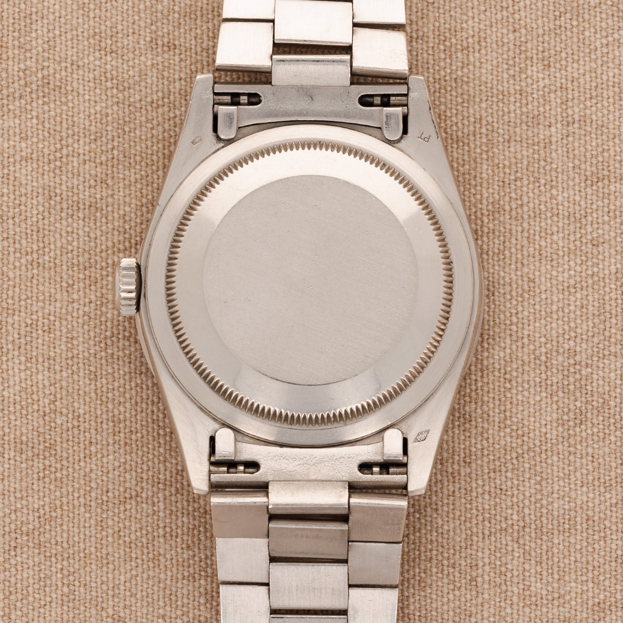 Rolex - Rolex Platinum Day-Date Platinum Diamond Watch Ref. 18366 - The Keystone Watches