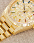 Rolex - Rolex Yellow Gold Day-Date Rainbow Watch Ref. 128238 - The Keystone Watches