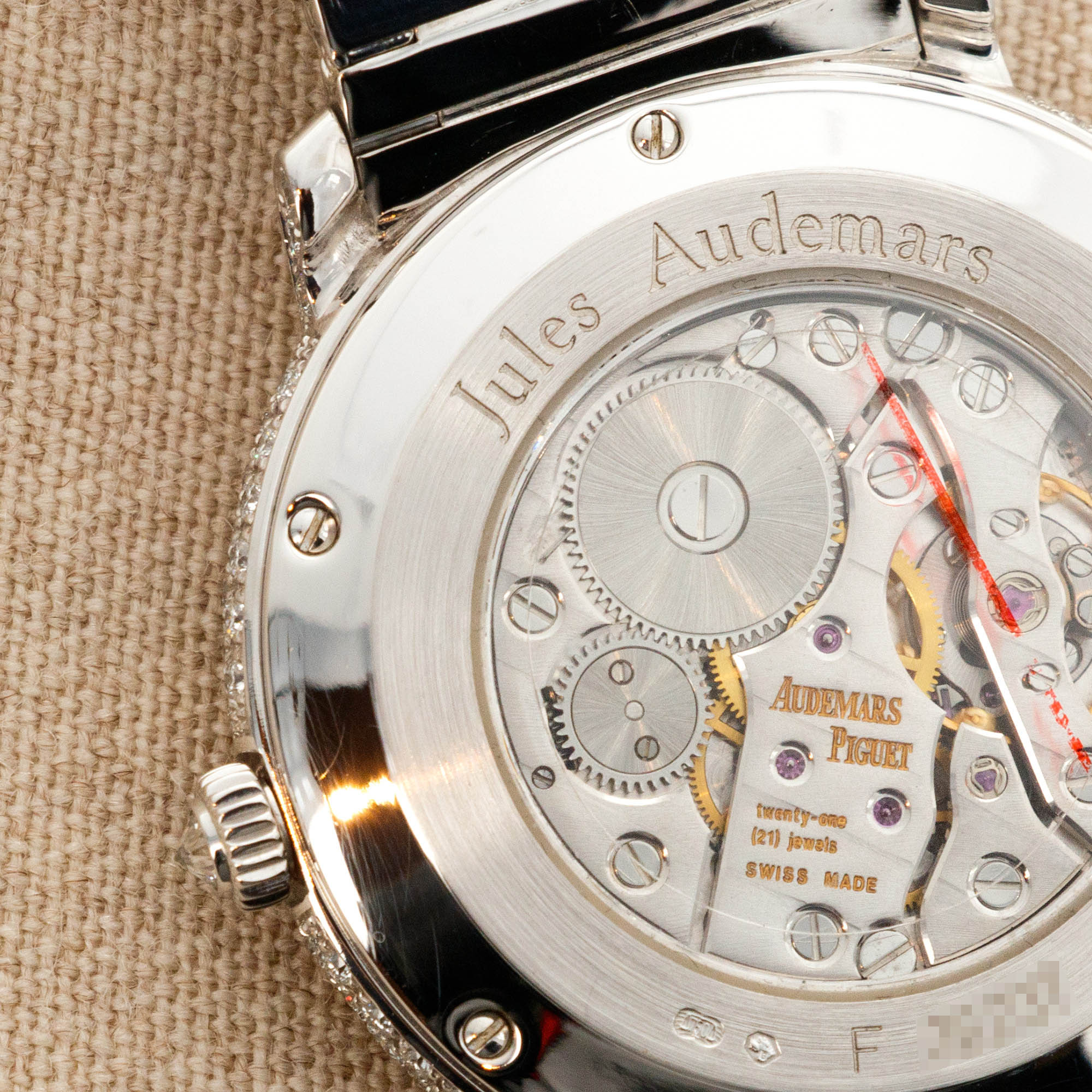 Audemars Piguet - Audemars Piguet White Gold and Diamond Jules Audemars Watch Ref. 15125BC - The Keystone Watches