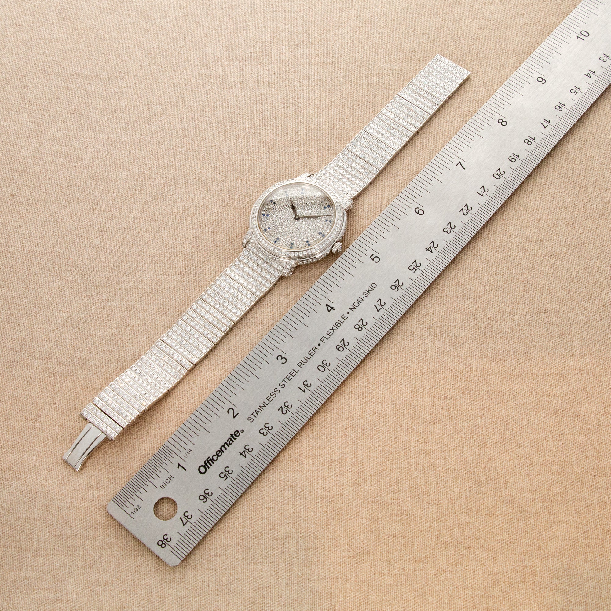 Audemars Piguet - Audemars Piguet White Gold and Diamond Jules Audemars Watch Ref. 15125BC - The Keystone Watches