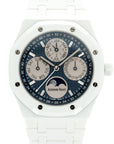 Audemars Piguet - Audemars Piguet White Ceramic Royal Oak Quantieme Perpetual Ref. 26579 - The Keystone Watches