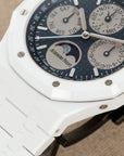 Audemars Piguet - Audemars Piguet White Ceramic Royal Oak Quantieme Perpetual Ref. 26579 - The Keystone Watches