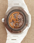 Audemars Piguet - Audemars Piguet White Ceramic Royal Oak Quantieme Perpetual Ref. 26579 - The Keystone Watches