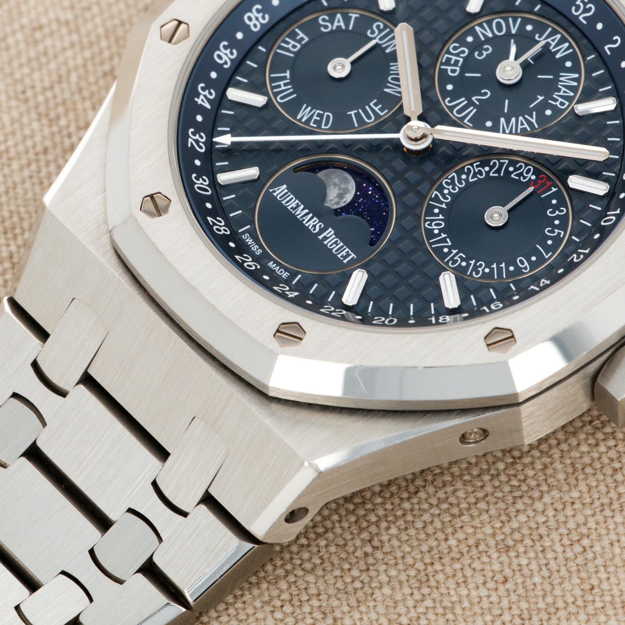 Audemars Piguet - Audemars Piguet Steel Royal Oak Quantieme Perpetual Ref. 26574 - The Keystone Watches