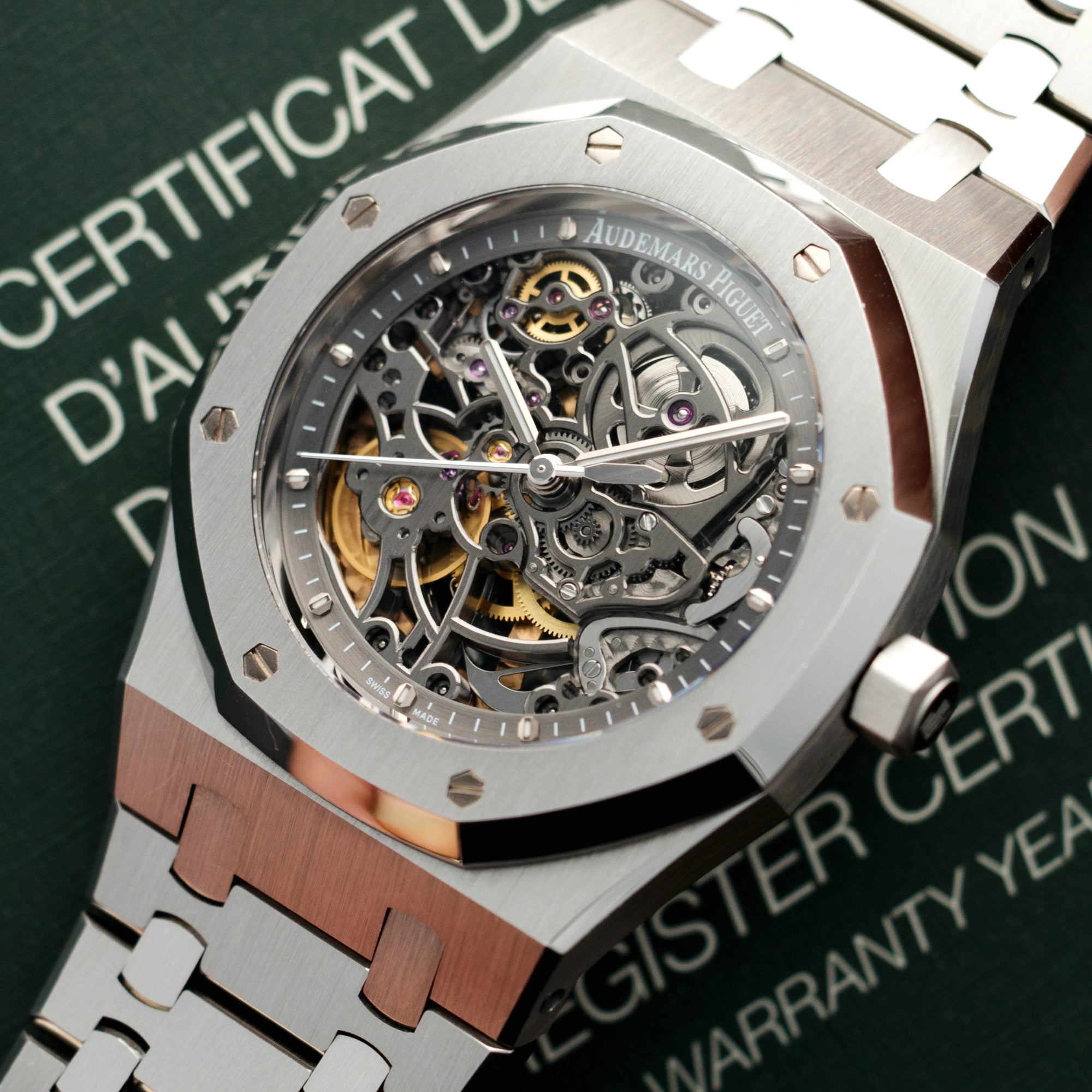 Audemars Piguet - Audemars Piguet Steel Skeletonized Royal Oak Ref. 15305ST - The Keystone Watches