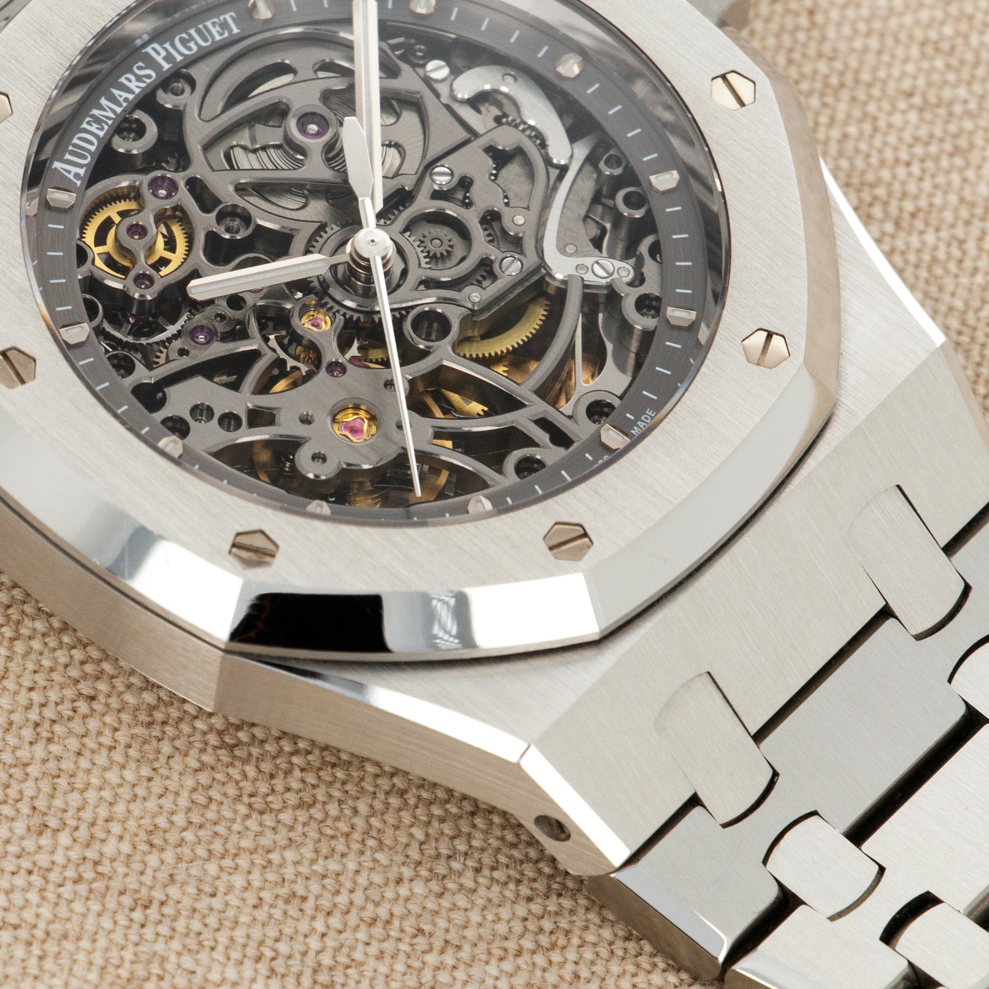 Audemars Piguet - Audemars Piguet Steel Skeletonized Royal Oak Ref. 15305ST - The Keystone Watches