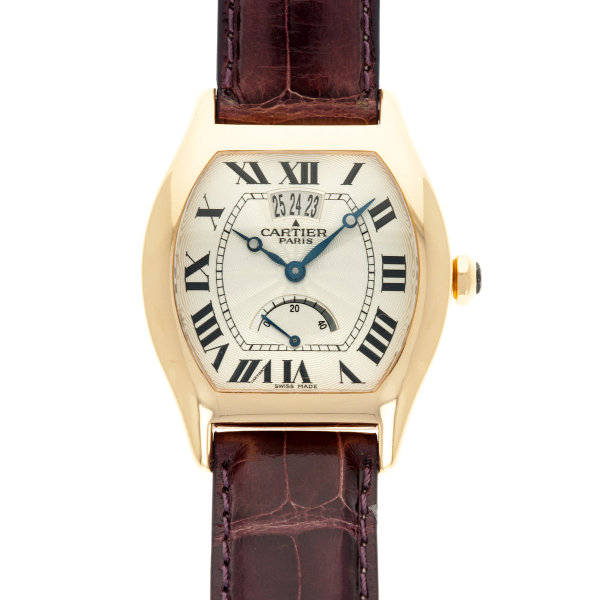 Cartier Rose Gold Tortue Collection Privee Cartier Paris Ref. 2689