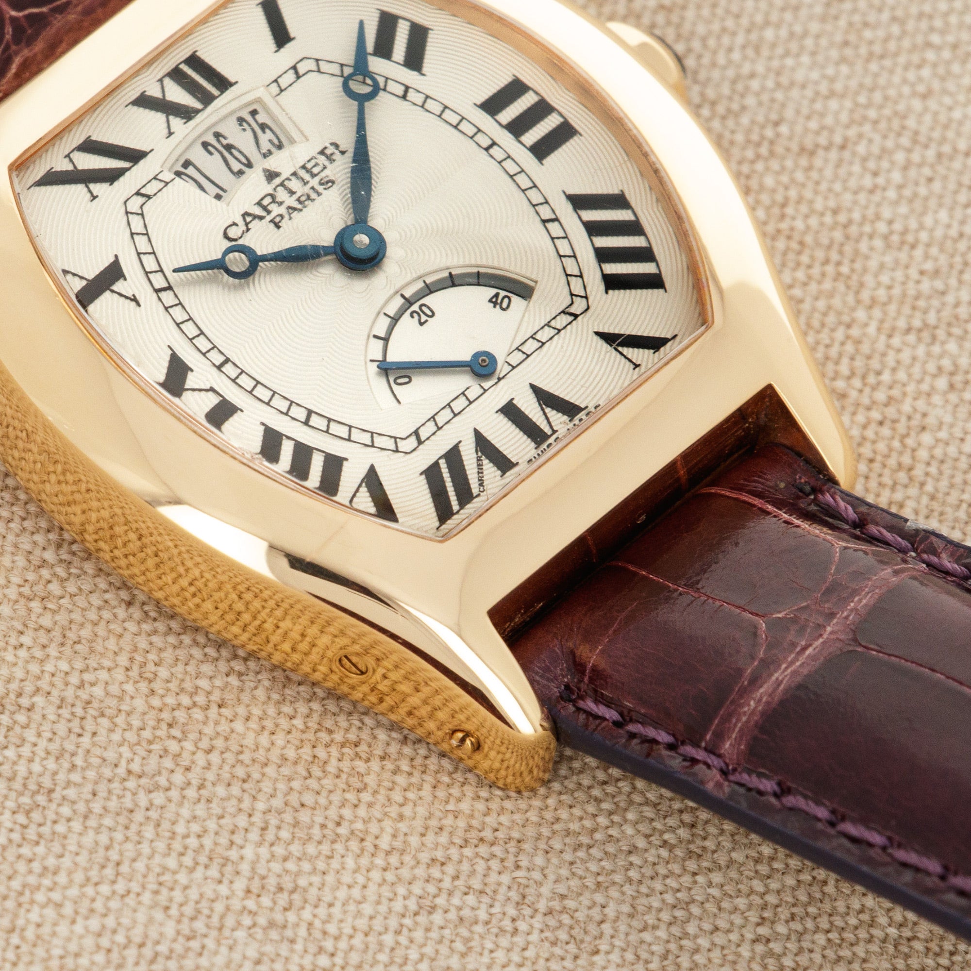 Cartier - Cartier Rose Gold Tortue Collection Privee Cartier Paris Ref. 2689 - The Keystone Watches