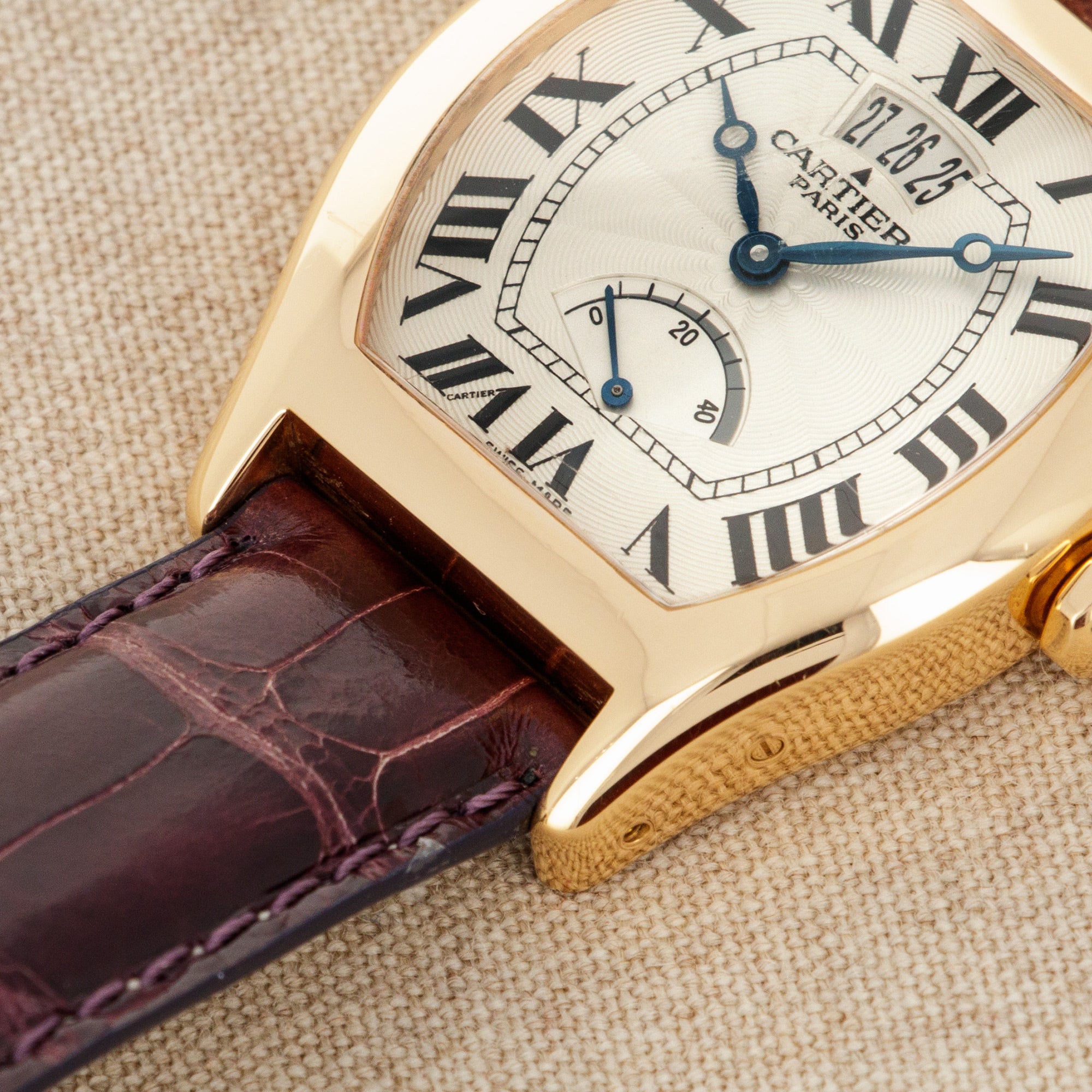 Cartier - Cartier Rose Gold Tortue Collection Privee Cartier Paris Ref. 2689 - The Keystone Watches