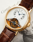 Breguet - Breguet Yellow Gold Classique Complications Tourbillon Watch Ref. 3357 - The Keystone Watches