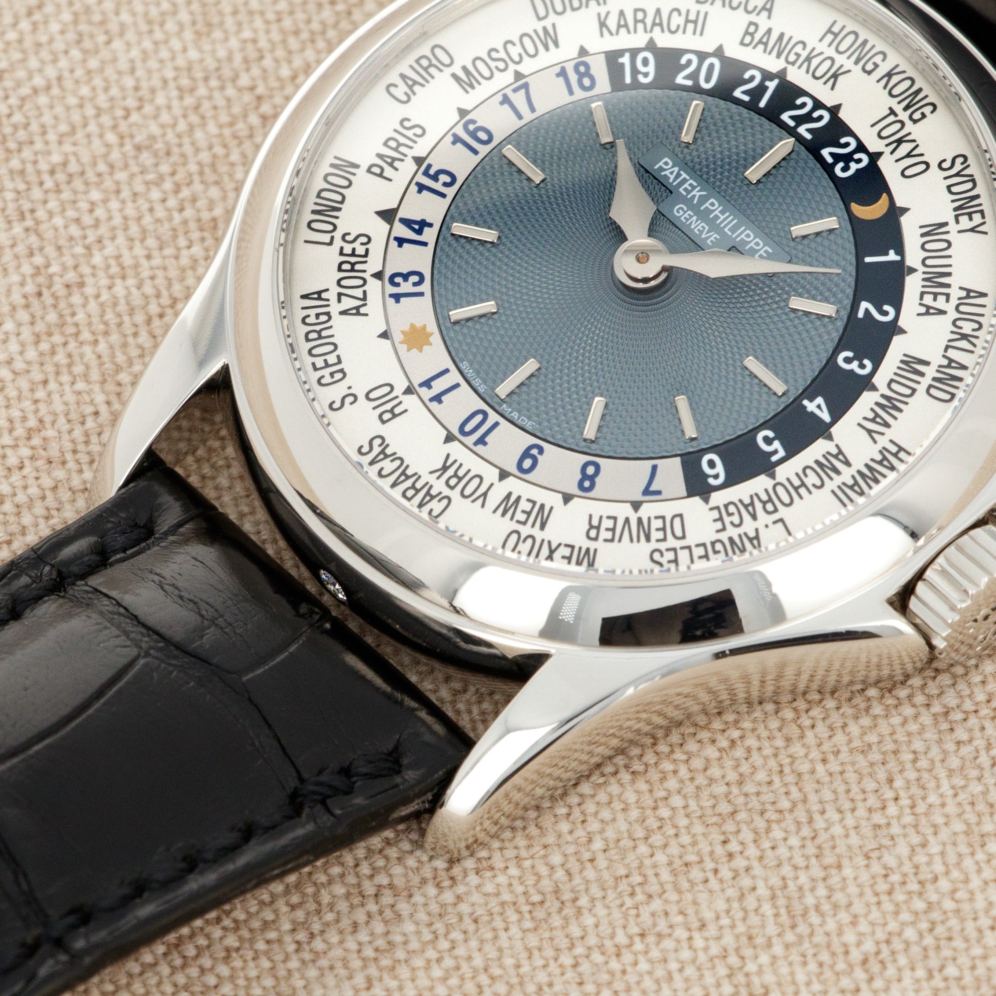 Patek Philippe - Patek Philippe Platinum World Time Watch Ref. 5110 - The Keystone Watches