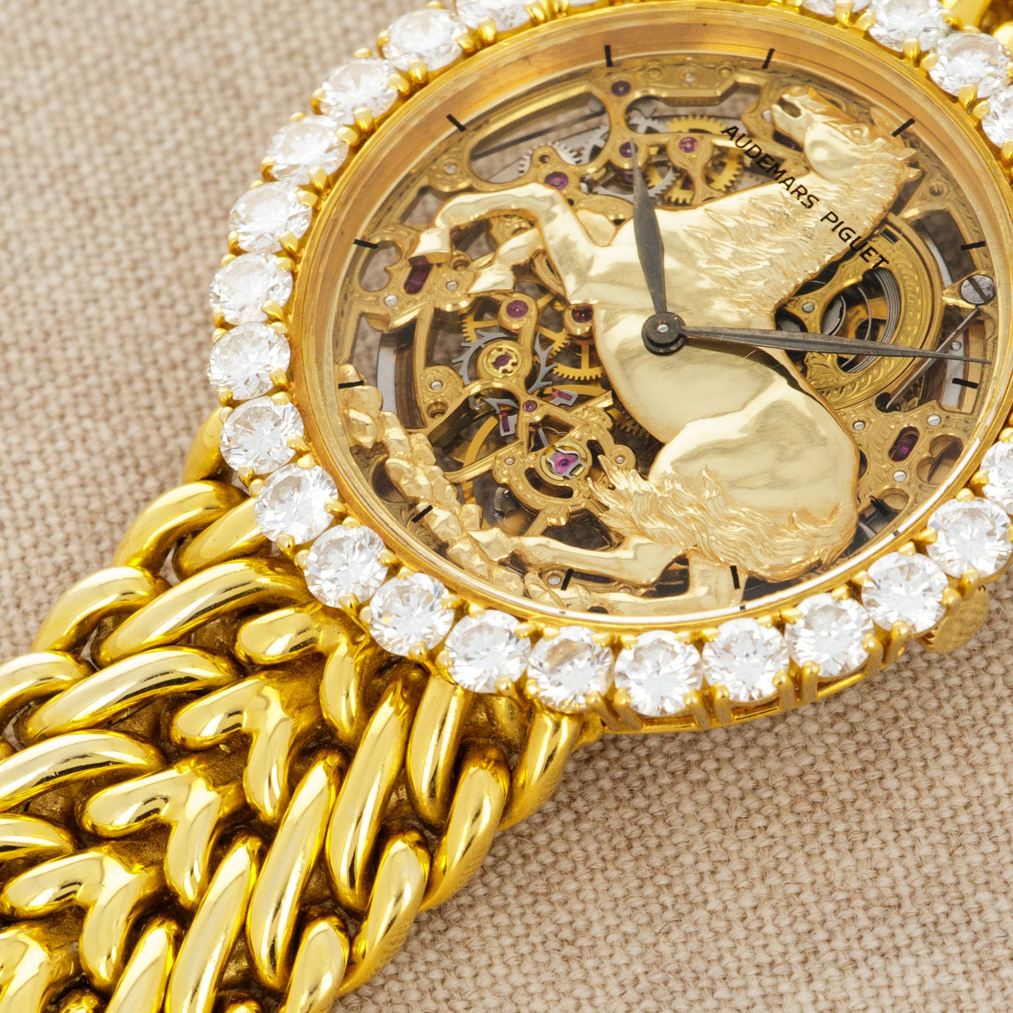 Audemars Piguet - Audemars Piguet Yellow Gold Equine Skeleton Watch - The Keystone Watches