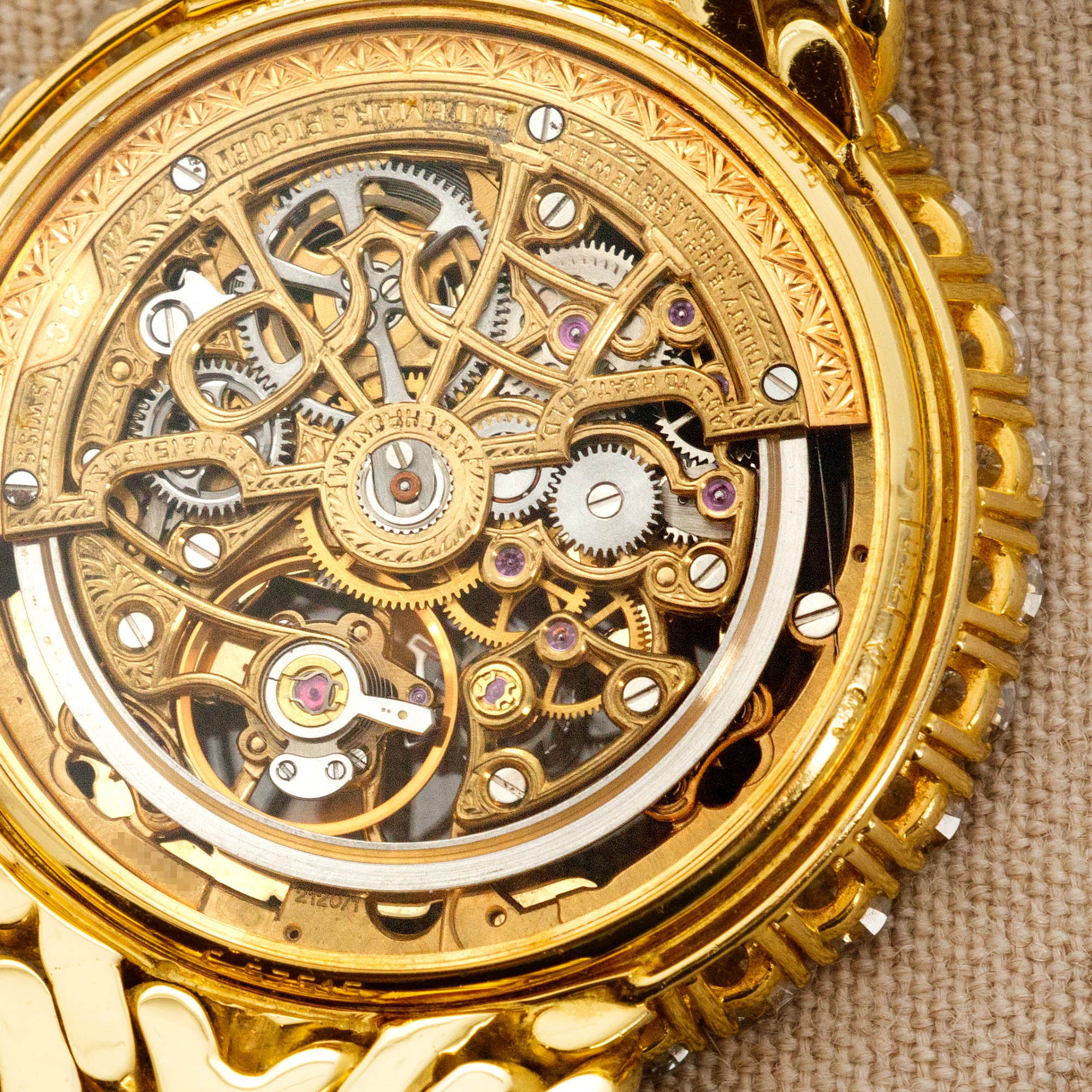 Audemars Piguet - Audemars Piguet Yellow Gold Equine Skeleton Watch - The Keystone Watches