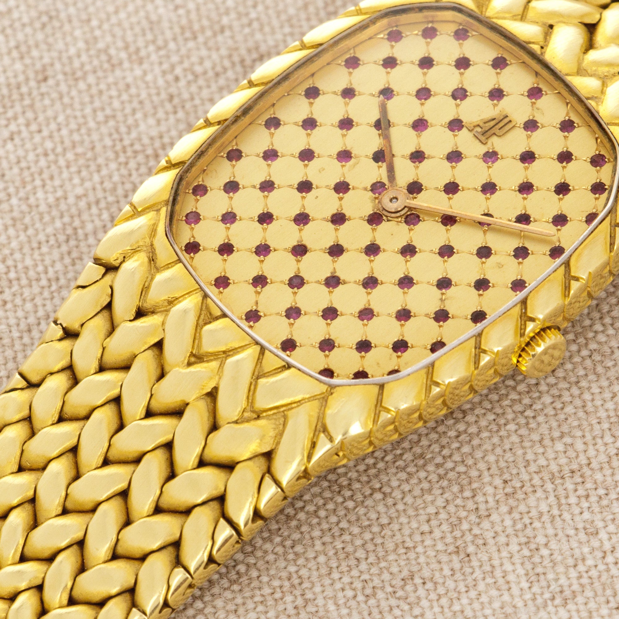 Audemars Piguet - Audemars Piguet Yellow Gold Cobra with Ruby Dial - The Keystone Watches