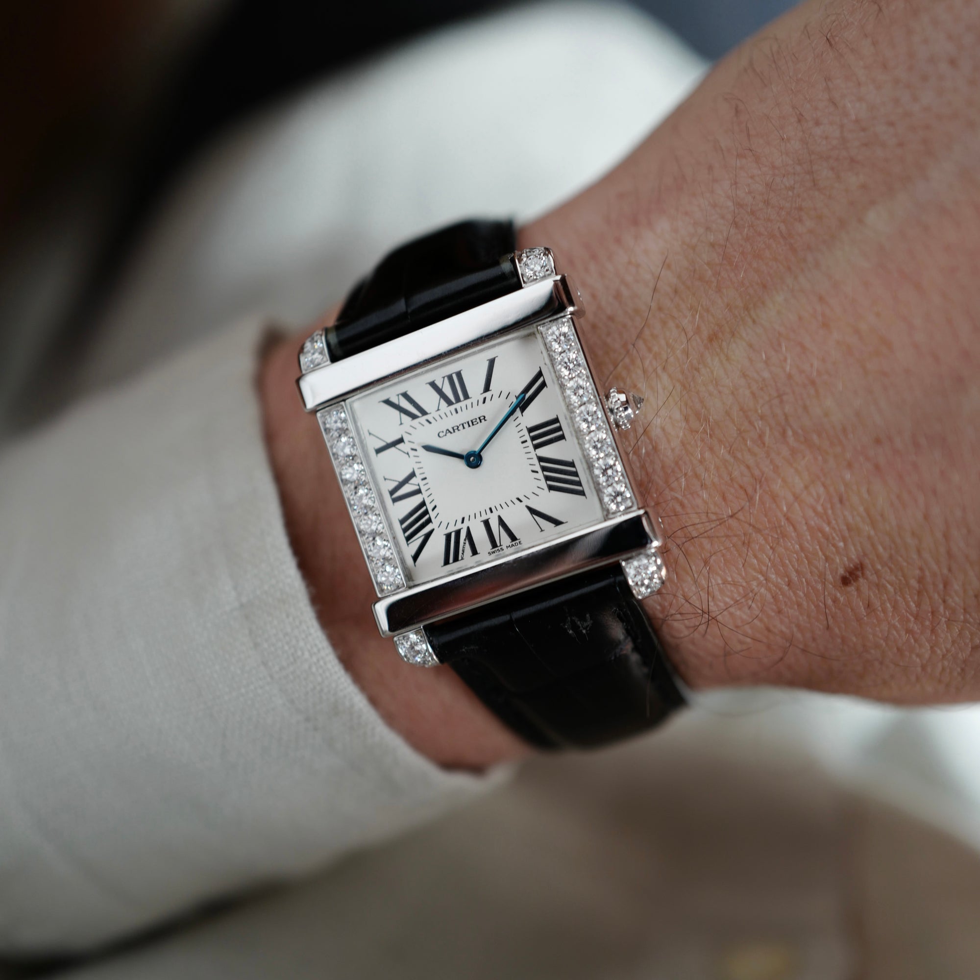 Cartier - Cartier Platinum Tank Chinoise Ref. 2685 - The Keystone Watches