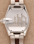 Cartier - Cartier White Gold Roadster Watch Ref. 3102 with Walnut Wood Dial - The Keystone Watches
