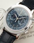 Patek Philippe - Patek Philippe Platinum Chronograph Watch Ref. 5070 - The Keystone Watches