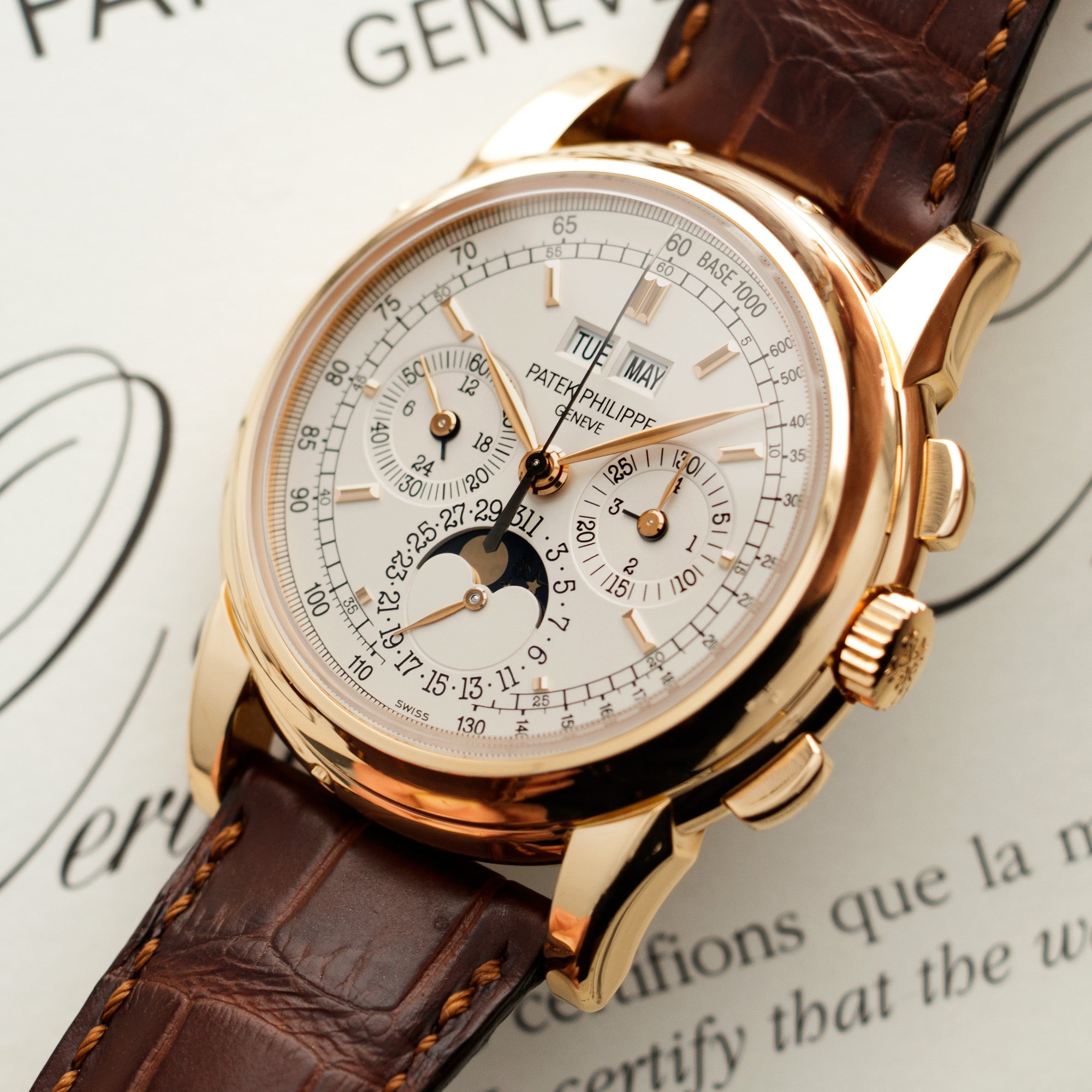 Patek Philippe - Patek Philippe Rose Gold Perpetual Calendar Watch Ref. 5970 - The Keystone Watches