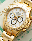 Rolex - Rolex Yellow Gold Zenith Daytona Ref. 16528 with Porcelain Dial - The Keystone Watches