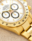 Rolex - Rolex Yellow Gold Zenith Daytona Ref. 16528 with Porcelain Dial - The Keystone Watches