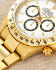Rolex - Rolex Yellow Gold Zenith Daytona Ref. 16528 with Porcelain Dial - The Keystone Watches
