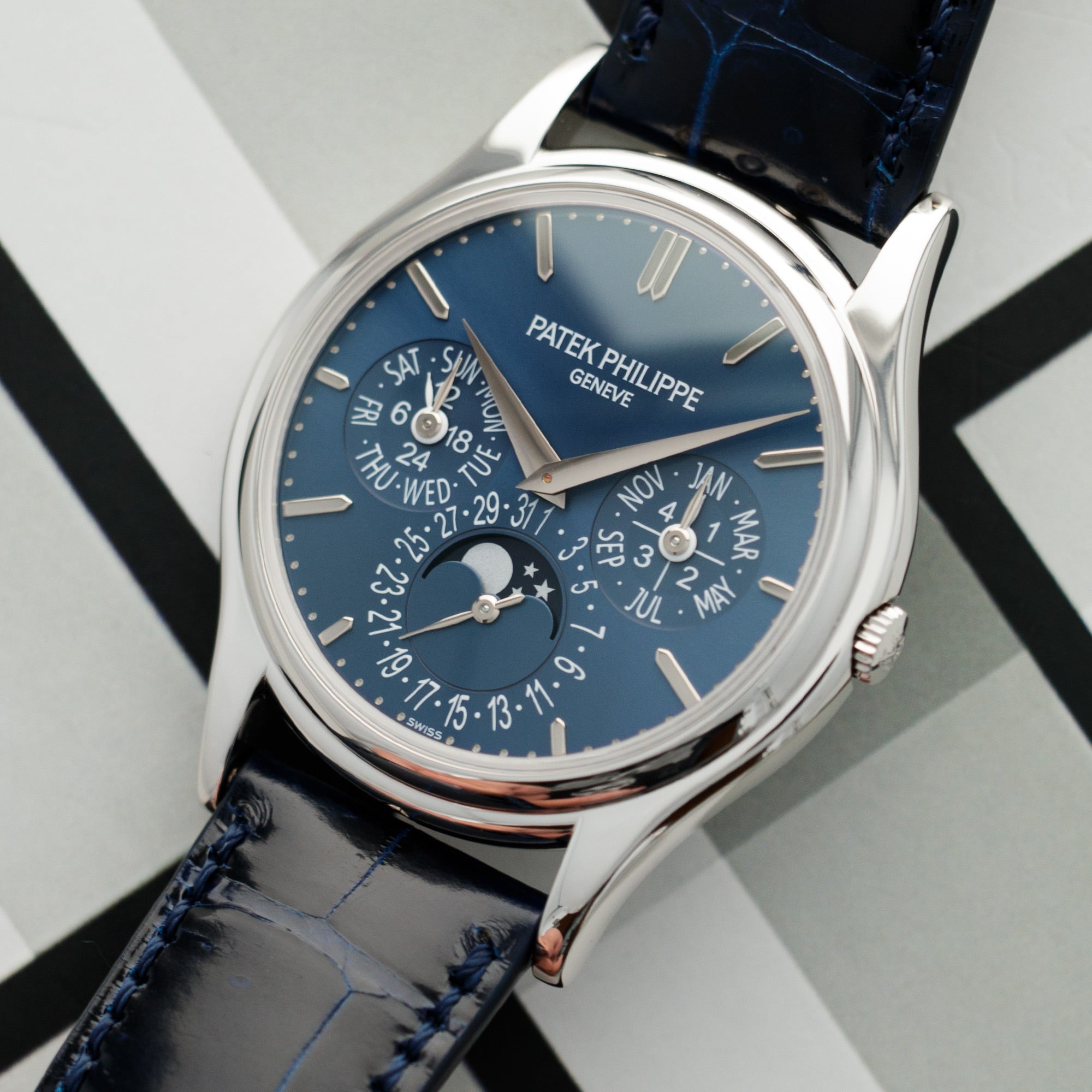 Patek Philippe - Patek Philippe Platinum Perpetual Calendar Watch Ref. 5140 - The Keystone Watches