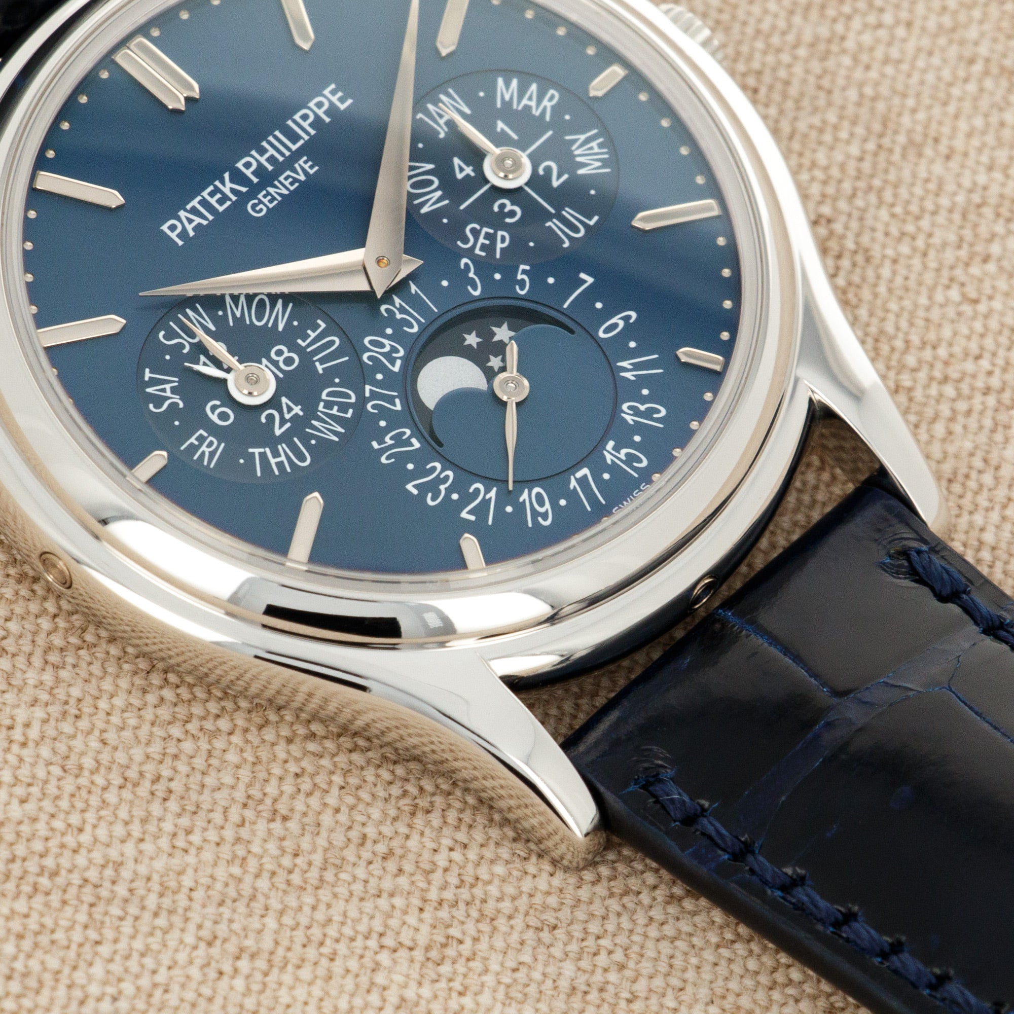 Patek Philippe - Patek Philippe Platinum Perpetual Calendar Watch Ref. 5140 - The Keystone Watches