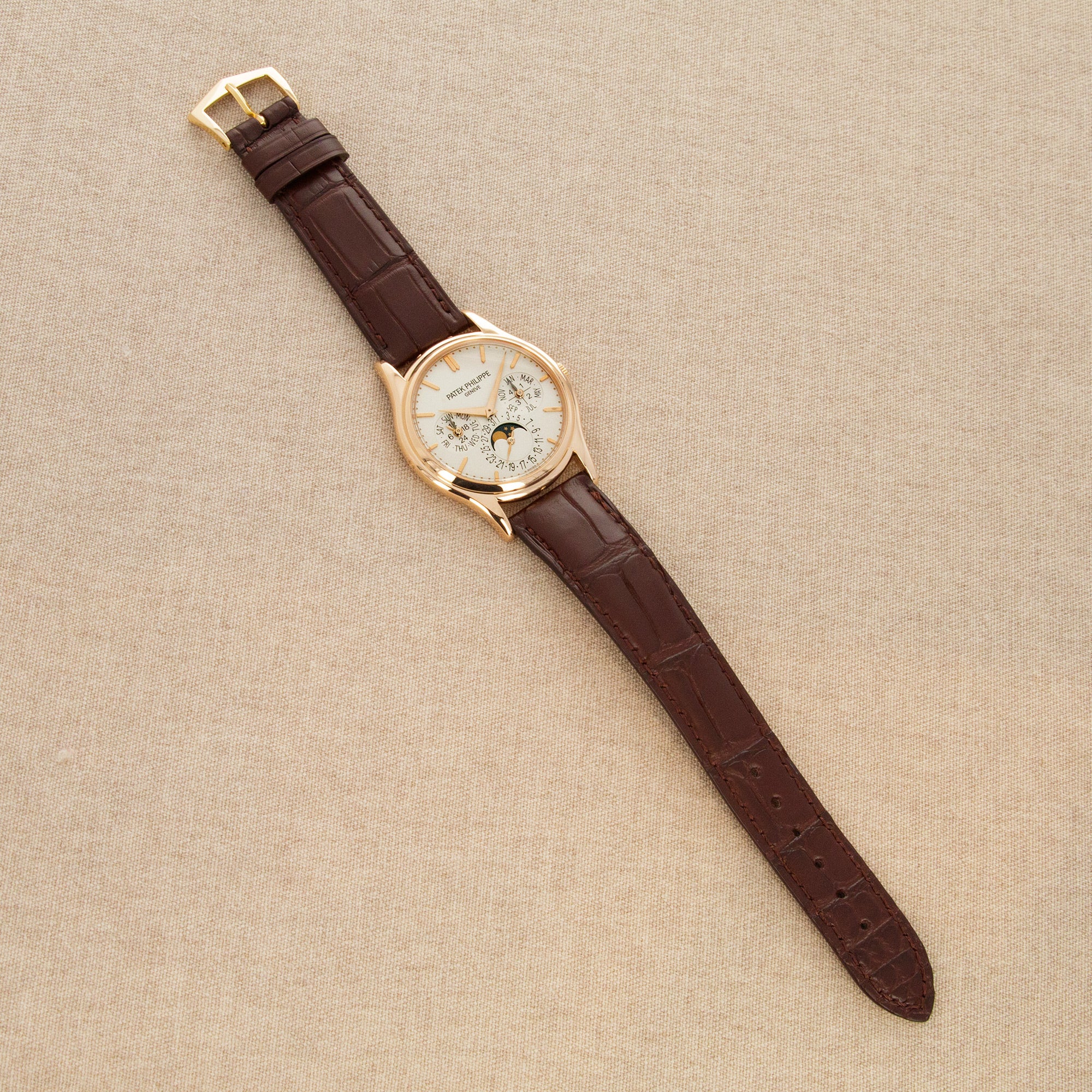 Patek Philippe - Patek Philippe Rose Gold Perpetual Calendar Watch Ref. 5140 - The Keystone Watches