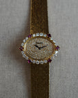 Piaget - Piaget Yellow Gold Diamond Ruby Watch Ref. 43009A6 - The Keystone Watches
