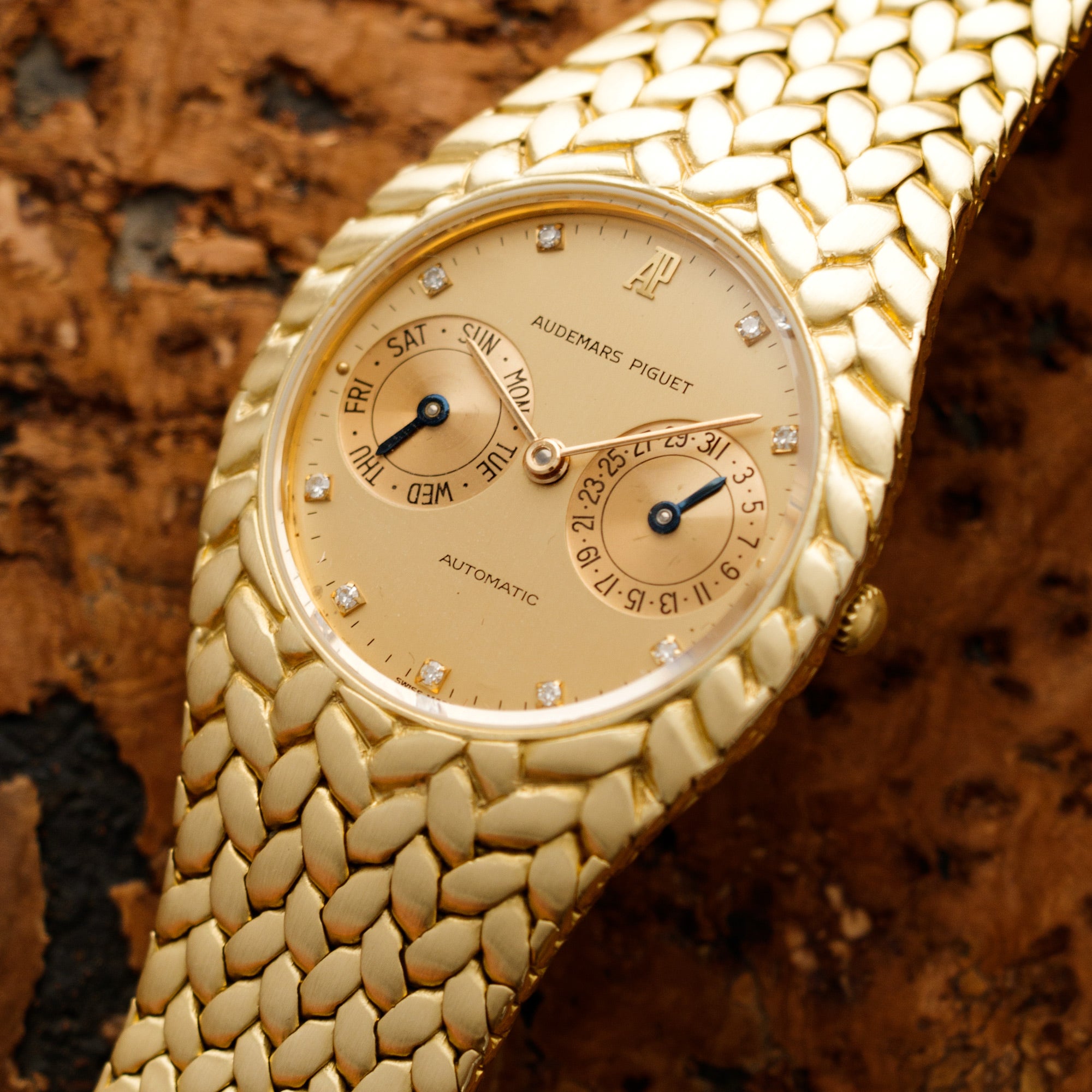 Audemars Piguet - Audemars Piguet Yellow Gold Cobra Calendar Watch - The Keystone Watches