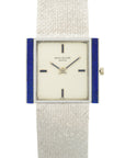 Patek Philippe - Patek Philippe White Gold Lapis Watch Ref. 3578 - The Keystone Watches