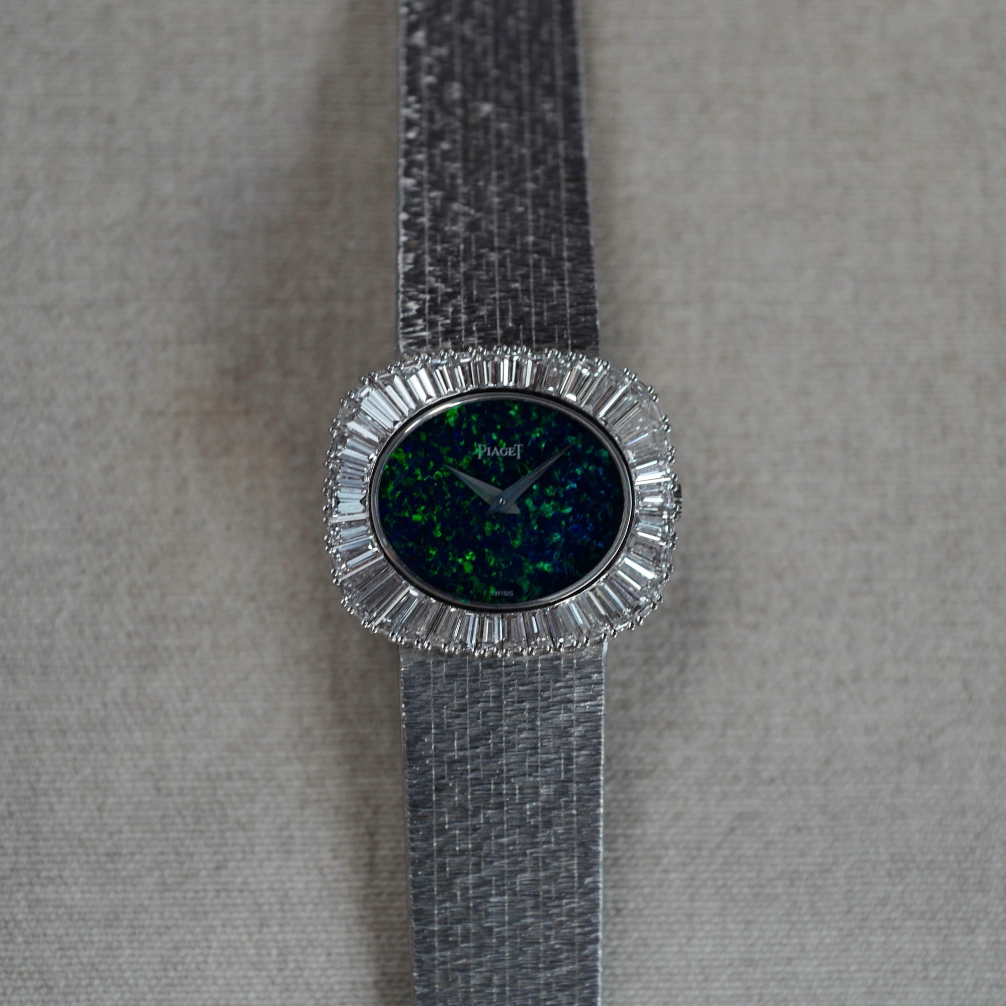 Piaget - Piaget White Gold Opal Diamond Watch Ref. 9383A6 - The Keystone Watches