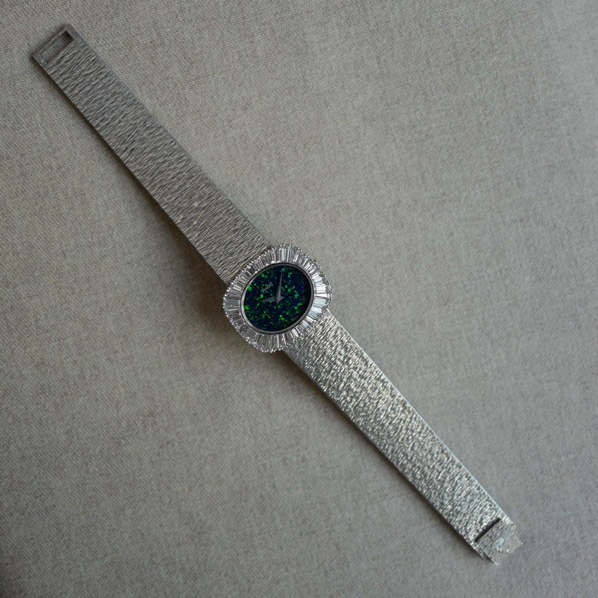 Piaget - Piaget White Gold Opal Diamond Watch Ref. 9383A6 - The Keystone Watches