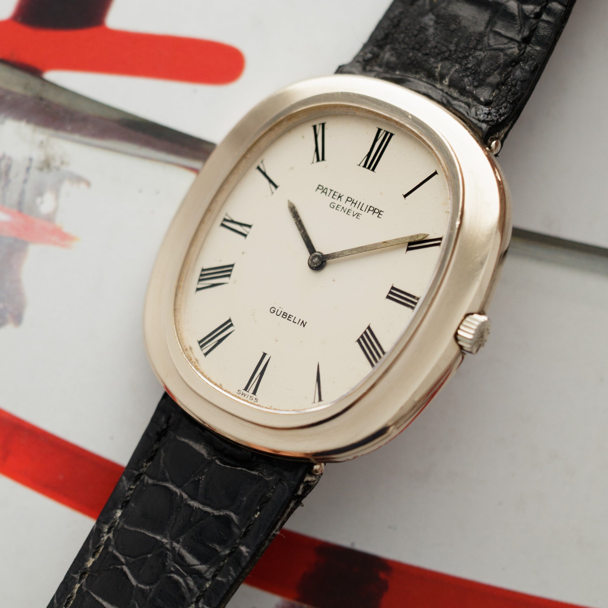 Patek Philippe - Patek Philippe Ellipse White Gold Retailed by Gubelin Ref. 3589 - The Keystone Watches