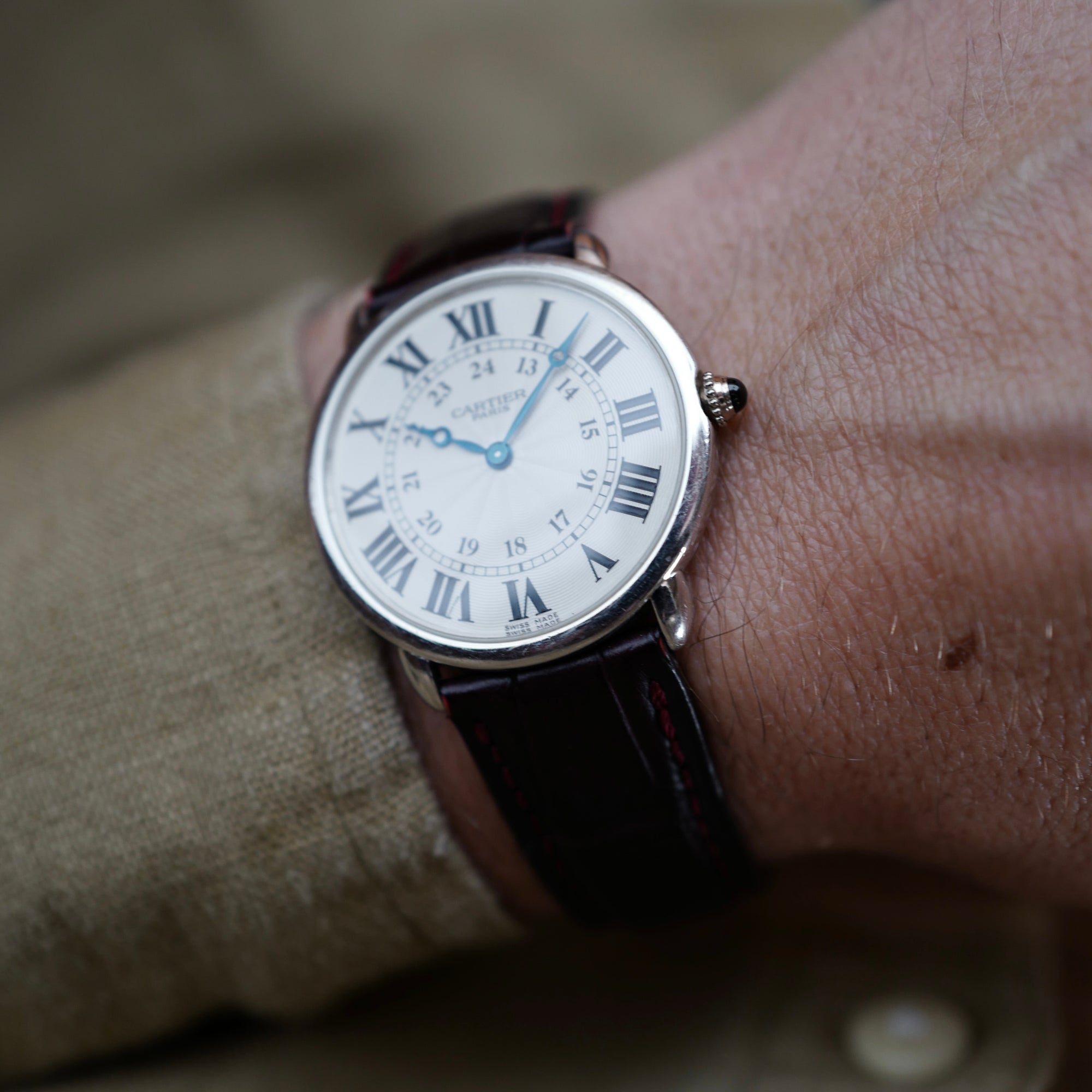 Cartier - Cartier Platinum Ronde Louis Cartier CPCP Ref. 1897E (NEW ARRIVAL) - The Keystone Watches