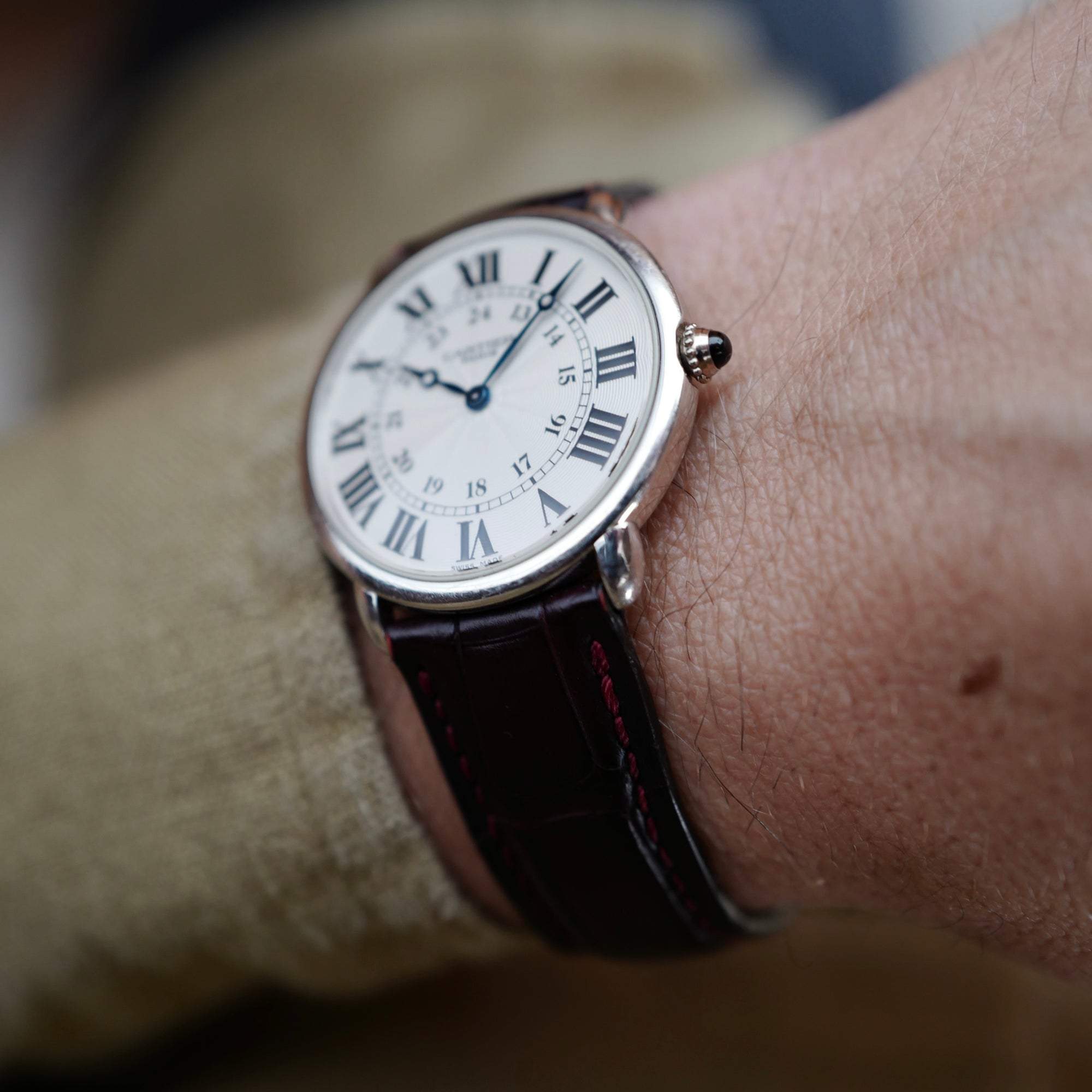 Cartier - Cartier Platinum Ronde Louis Cartier CPCP Ref. 1897E (NEW ARRIVAL) - The Keystone Watches