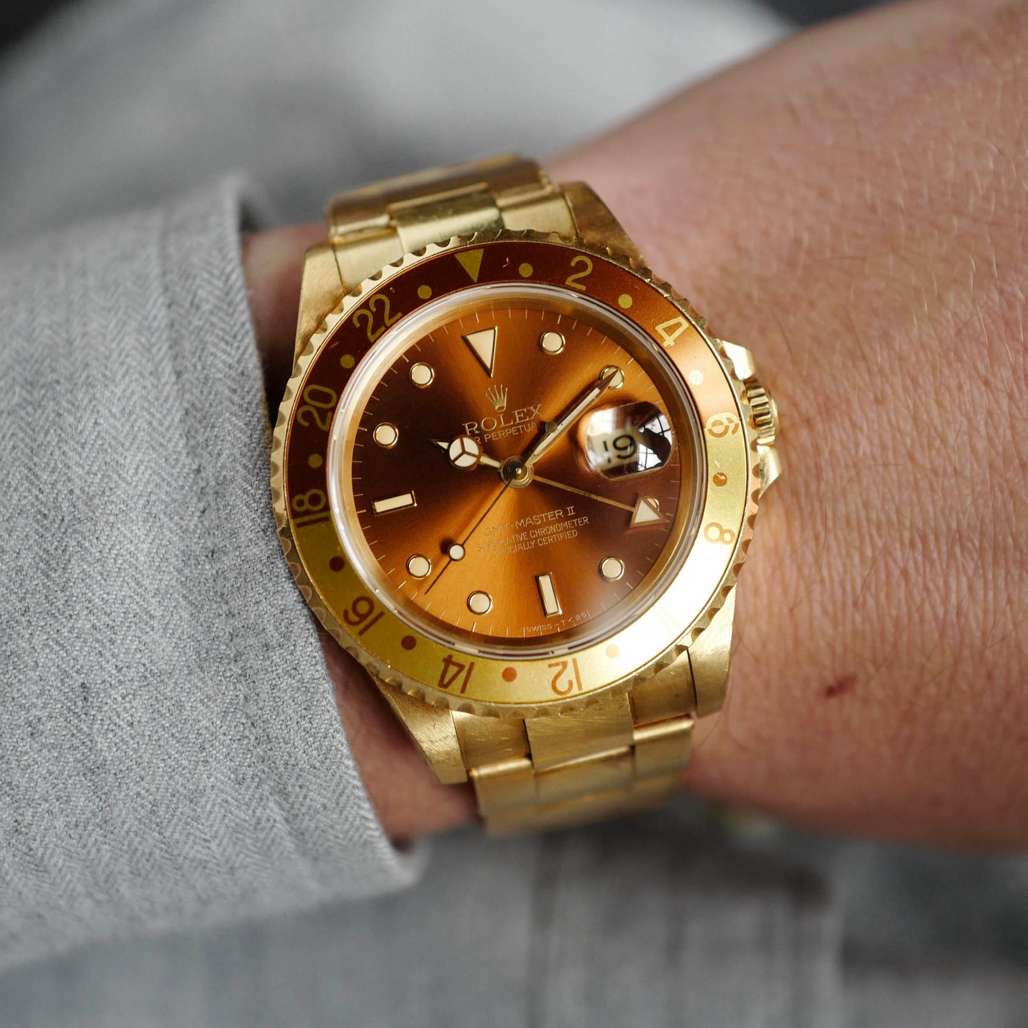 Rolex - Rolex Yellow Gold GMT-Master II Watch Ref. 16718 - The Keystone Watches