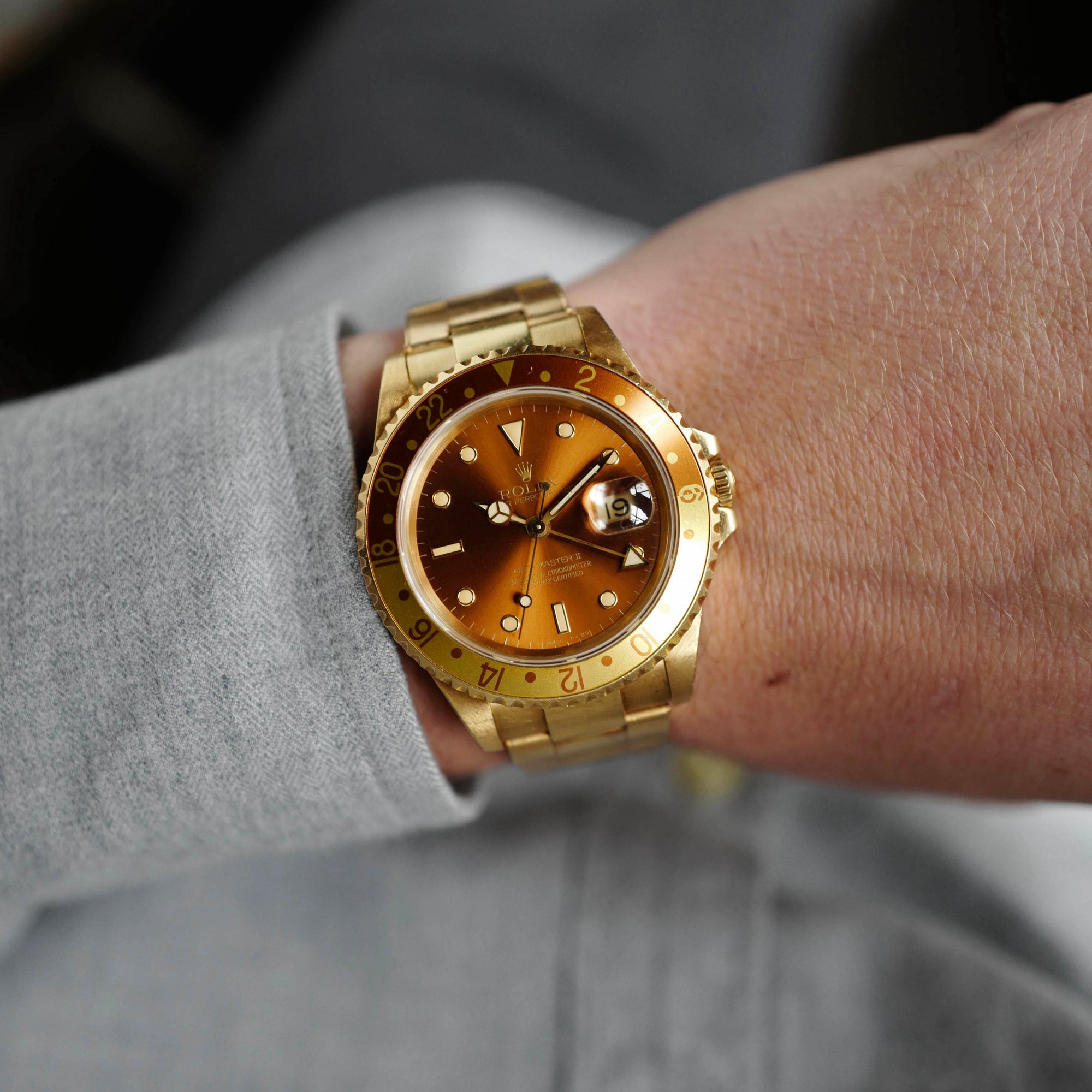 Rolex - Rolex Yellow Gold GMT-Master II Watch Ref. 16718 - The Keystone Watches