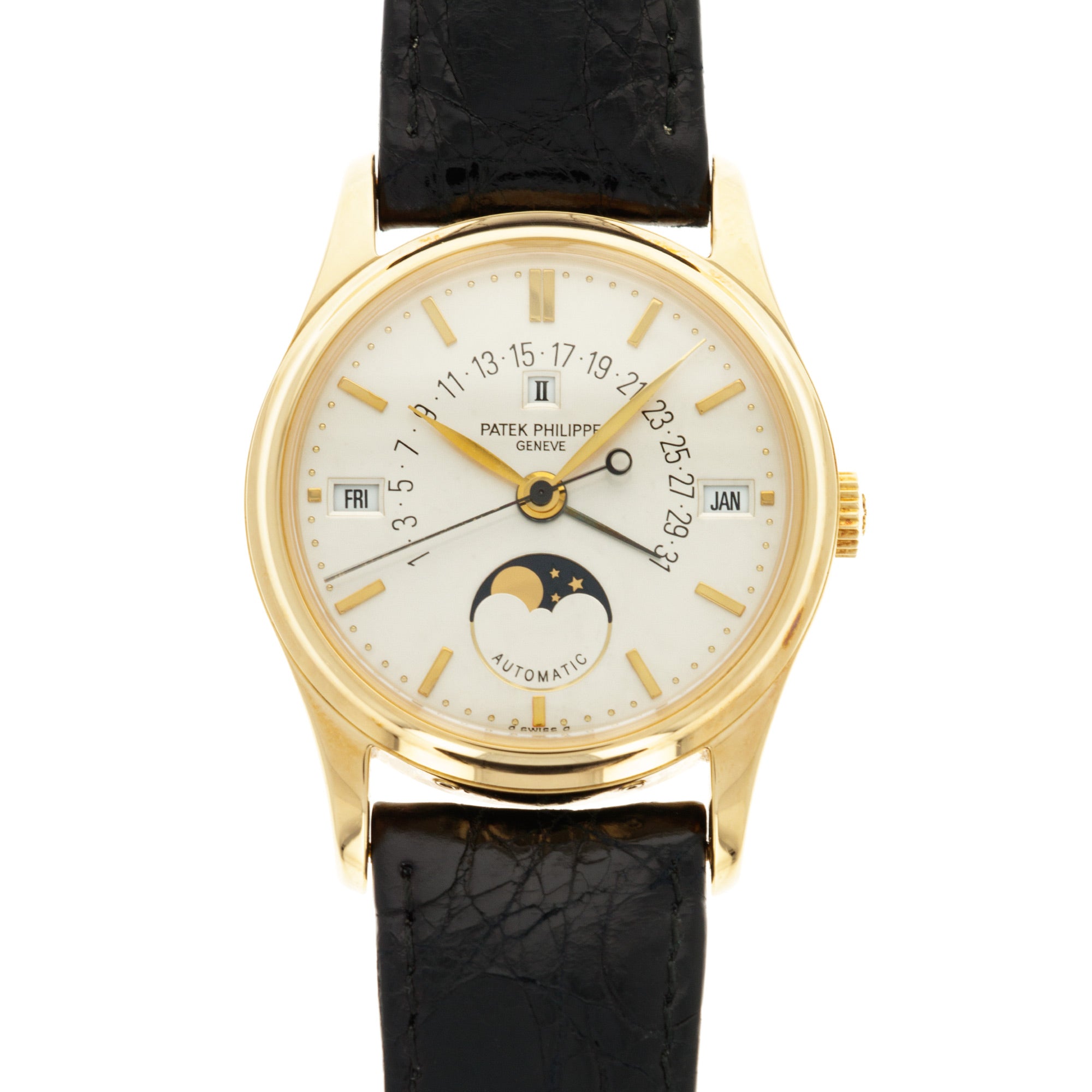 Patek Philippe - Patek Philippe Yellow Gold Perpetual Calendar Retrograde Watch Ref. 5050 - The Keystone Watches