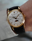 Patek Philippe - Patek Philippe Yellow Gold Perpetual Calendar Retrograde Watch Ref. 5050 - The Keystone Watches